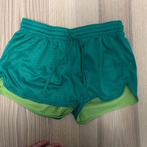 Champion - Neon Green Shorts - Size Small